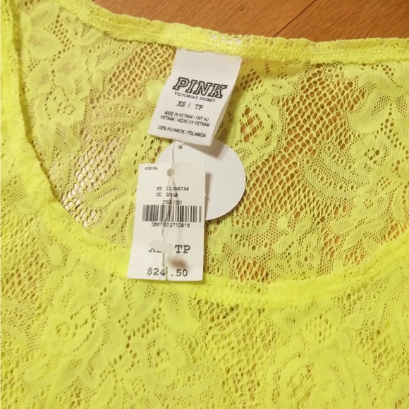 Lace stretch crop top - Picture 4 of 5